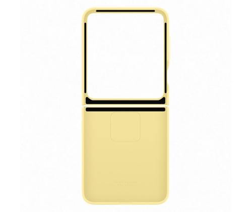 Samsung Silicone case, Galaxy Flip6, kollane - Silikoonümbris