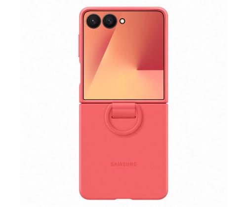 Samsung Silicone case, Galaxy Flip7, punane - Silikoonümbris