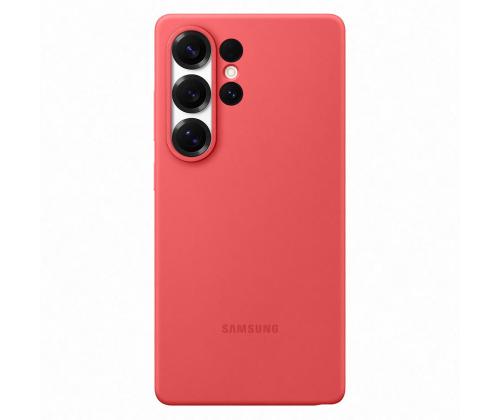 Samsung Silicone Case, Galaxy S25 Ultra, punane - Ümbris