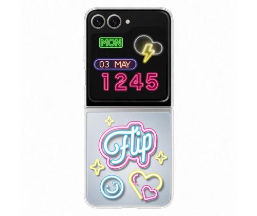 Samsung Flipsuit Case, Galaxy Flip6, läbipaistev - Silikoonümbris
