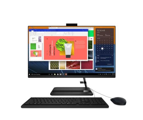 Lenovo IdeaCentre AIO 3 27ALC6, 27'', FHD, Ryzen 5, 16GB, 512GB, must - Lauaarvuti