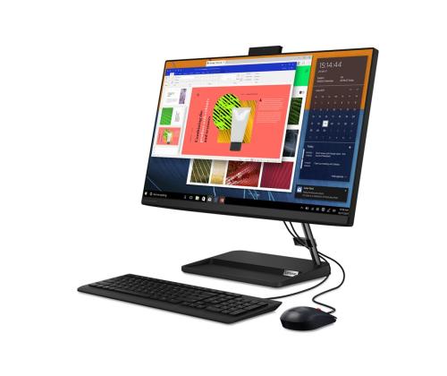 Lenovo IdeaCentre AiO 3 24ALC6, 23,8", FHD, Ryzen 5, 16 GB, 512 GB, must - Kõik-ühes lauaarvuti