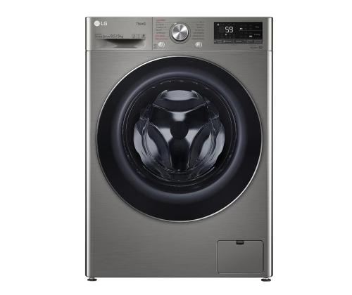 LG, Slim Steam, 8,5 kg / 5 kg, 1200 p/min, sügavus 47,5 cm, hõbedane - Eestlaetav Kuivatiga pesumasin
