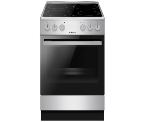Hansa, 62 L, laius 50 cm, roostevaba teras - Keraamiline pliit