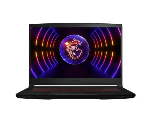 MSI Thin GF63 12V, 15,6'' FHD, 144 Hz, i5, 16 GB, 512 GB, RTX 4050, must - Sülearvuti