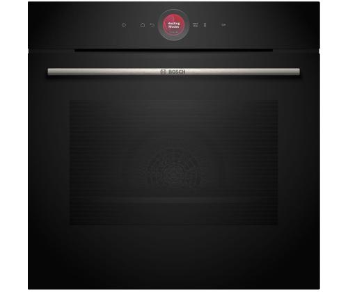 Bosch, Seeria 8, pürolüütiline puhastus, 71 L, must - Integreeritav ahi