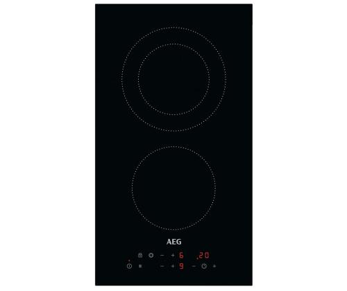 AEG, laius 29 cm, raamita, must - Integreeritav keraamiline pliidiplaat