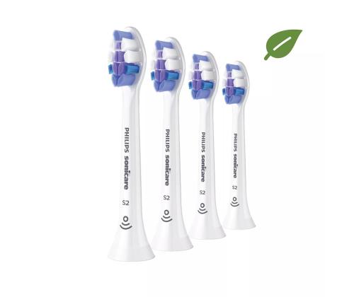Philips Sonicare S2 Sensitive, 4 tk, valge - Hambaharja otsikud
