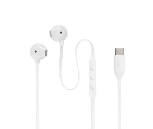 JBL Tune 305C, USB-C, valge - Kõrvaklapid