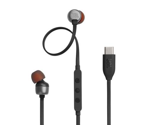 JBL Tune 310C USB-C, kõrvasisesed, must - Juhtmega kõrvaklapid