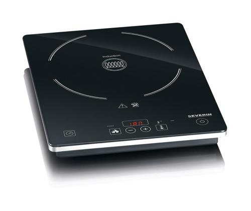 Severin, 2000 W, must - Induktsioonlauapliit 1 keedualaga