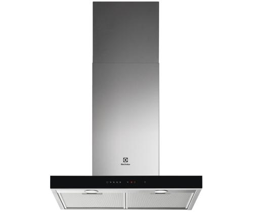 Electrolux, 720 m³/h, laius 60 cm, must/roostevaba teras - Õhupuhasti