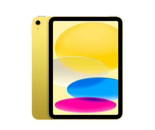 Apple iPad 10,9" (2022), 256 GB, WiFi, kollane - Tahvelarvuti
