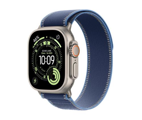 Apple Watch Ultra 3, 49 mm, Trail Loop, M/L, titaan / sinine - Nutikell
