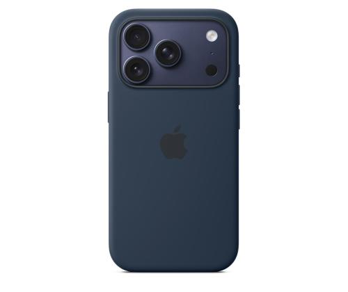 Apple Silicone Case with Magsafe, iPhone 17 Pro, tumesinine - Ümbris