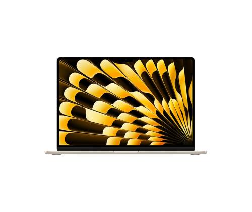 Apple MacBook Air 15'' (2024), M3 8C/10C, 16 GB, 512 GB, RUS, kuldne - Sülearvuti