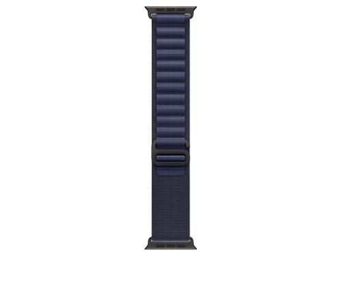 Apple Watch Alpine Loop, 49 mm, Large, must titaan, tumesinine - Kellarihm