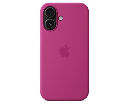 Apple Silicone Case with Magsafe, iPhone 16, roosa - Ümbris