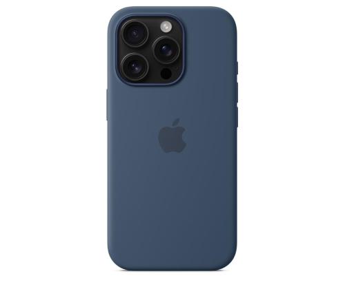 Apple Silicone Case with Magsafe, iPhone 16 Pro, sinine - Ümbris