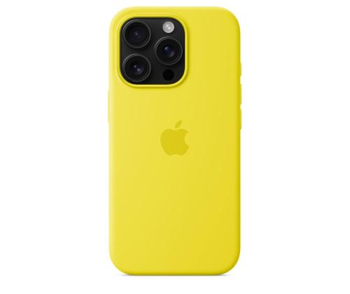 Apple Silicone Case with Magsafe, iPhone 16 Pro, kollane - Ümbris