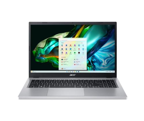Acer Aspire 3, 15.6", Ryzen 5, 8 GB, 256 GB, SWE, hõbe - Sülearvuti