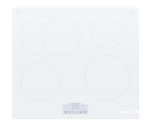 Bosch, Seeria 6, raamita, valge - Integreeritav induktsioonpliidiplaat