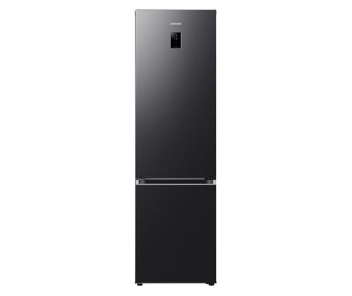 Samsung, NoFrost, 390 L, 203 cm, matt must - Külmik
