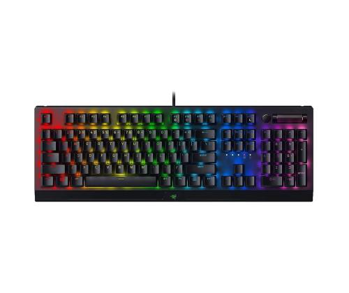 Razer BlackWidow V4 X, Green Switch, mehaaniline, US, must - Klaviatuur