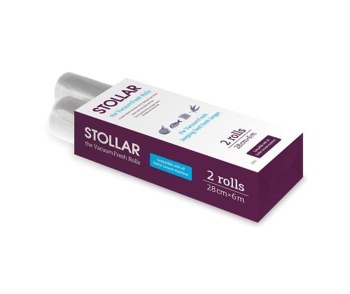 Stollar VacuumFresh, 28 cm x 6 m, 2 tk - Kilerullid