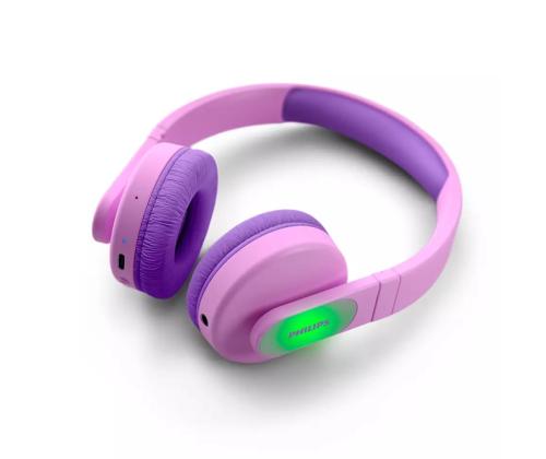 Philips TAK4206BL/00, roosa - Laste juhtmevaba kõrvaklapid
