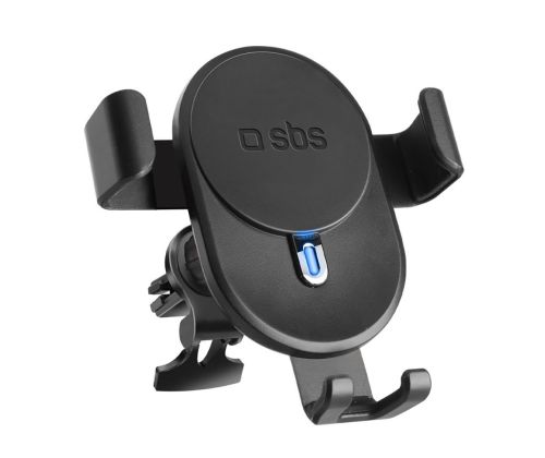 SBS, 10 W, must - Juhtmevaba laadija / telefonihoidja autosse