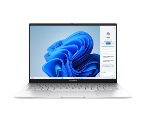 Asus Zenbook 14 OLED, 14'', OLED, Ultra 5, 16 GB, 512 GB, ENG, hõbe - Sülearvuti