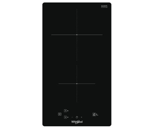 Whirlpool, laius 28,4 cm, raamita, must - Integreeritav induktsioonpliidiplaat