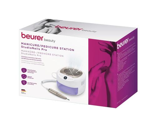 Beurer StudioNails Pro, 3-ühes, valge - Maniküüri-pediküürikomplekt