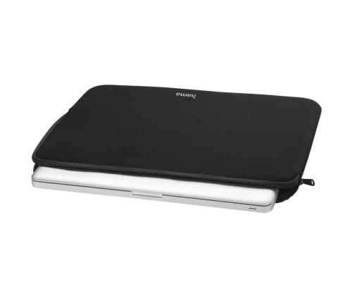 Hama Neoprene, 14,1'', must - Sülearvutikate
