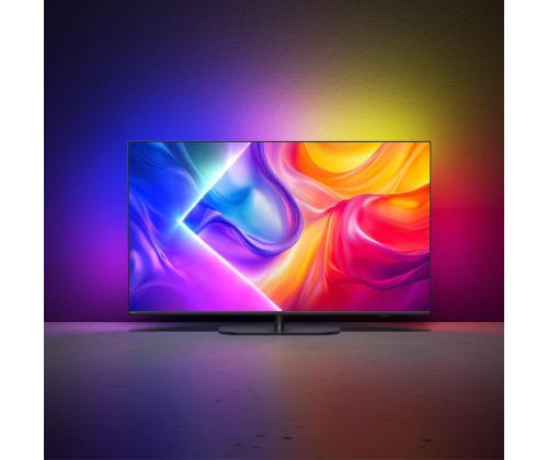 Philips The One PUS9010, 55'', 4K UHD, QLED, must - Teler