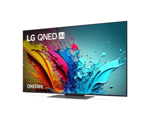 LG QNED86, 55'', 4K UHD, QNED, must - Teler