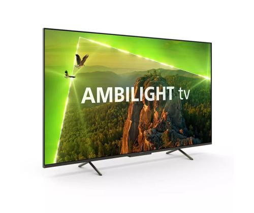 Philips PUS8118, 75'', Ultra HD, LED LCD, jalad ääres, must - Teler