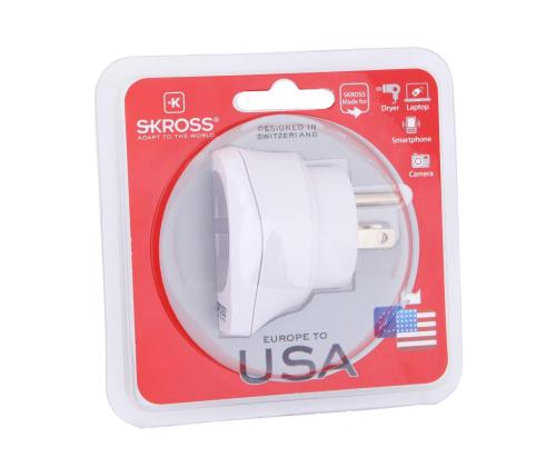 Reisiadapter EUR -- USA Skross