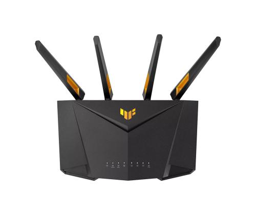 ASUS TUF Gaming AX4200, WiFi 6, must/kollane - WiFi ruuter