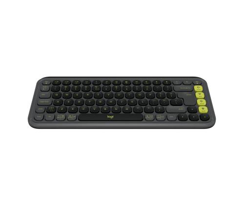 Logitech POP Icon Keys, SWE, tumehall/roheline - Juhtmevaba klaviatuur