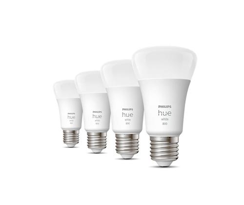 Philips Hue White, E27, valge, 4 tk - Nutivalgusti