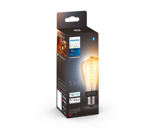 Philips Hue White Ambiance, E27, hõõgniidiga, valge - Nutivalgusti