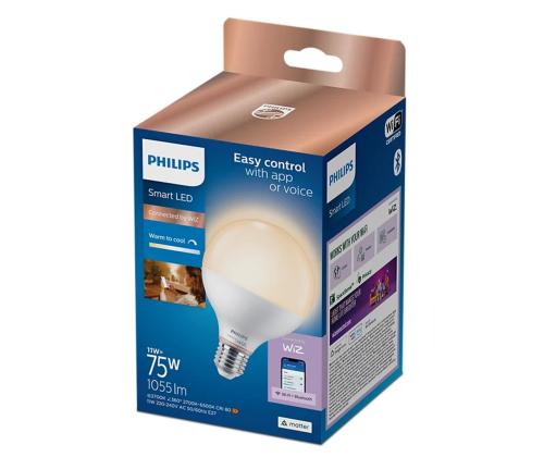 Philips Wiz Smart LED Globe, E27, valge - LED valgusti