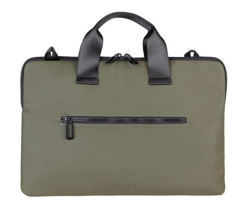 Tucano Gommo Slim Brief, 16'', roheline - Sülearvutikott