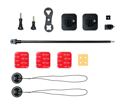 Insta360 Unicorn Helmet Carbon Fiber Mount - Kiivrikinnitus