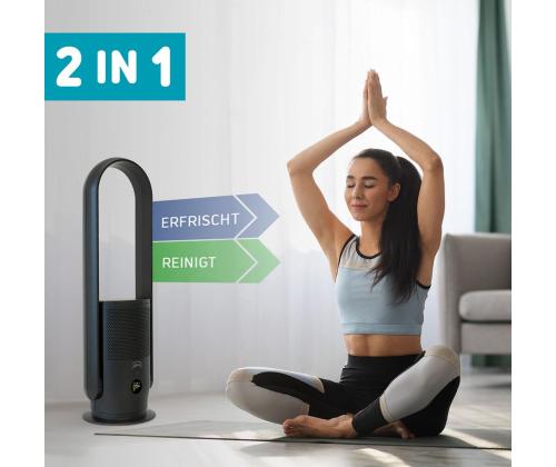Djive Flowmate ARC Casual 2in1, tumehall - Ventilaator ja õhupuhasti