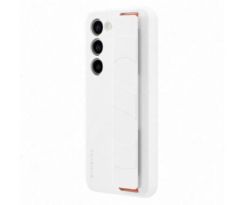 Samsung Silicone Grip Case, Galaxy S23, valge - Ümbris