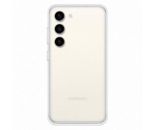 Samsung Frame cover, Galaxy S23, valge - Nutitelefoni ümbris
