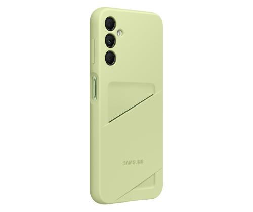 Samsung Card Slot Cover, Galaxy A14, kaarditaskuga, heleroheline - Ümbris